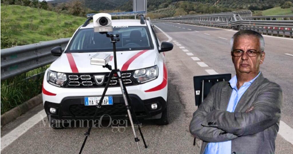 L'autovelox di Campagnatico e l'ex sindaco Luca Grisanti