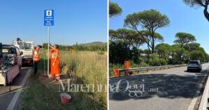 L'installazione dell'autovelox dopo ponti di Badia e quello sulla strada fra Marina e Castiglione