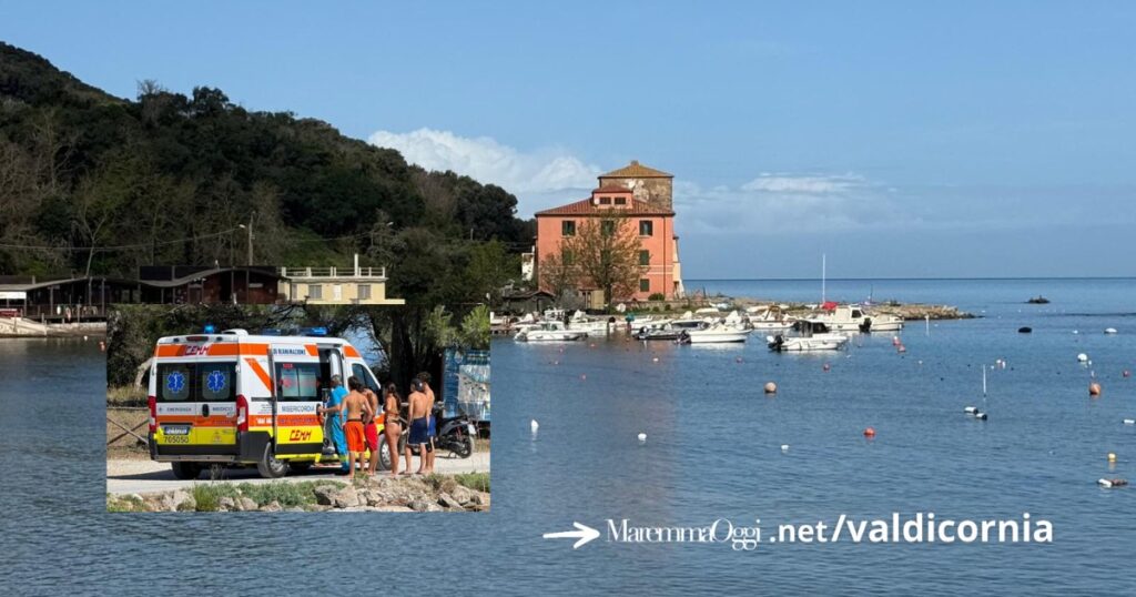 Una veduta di Baratti