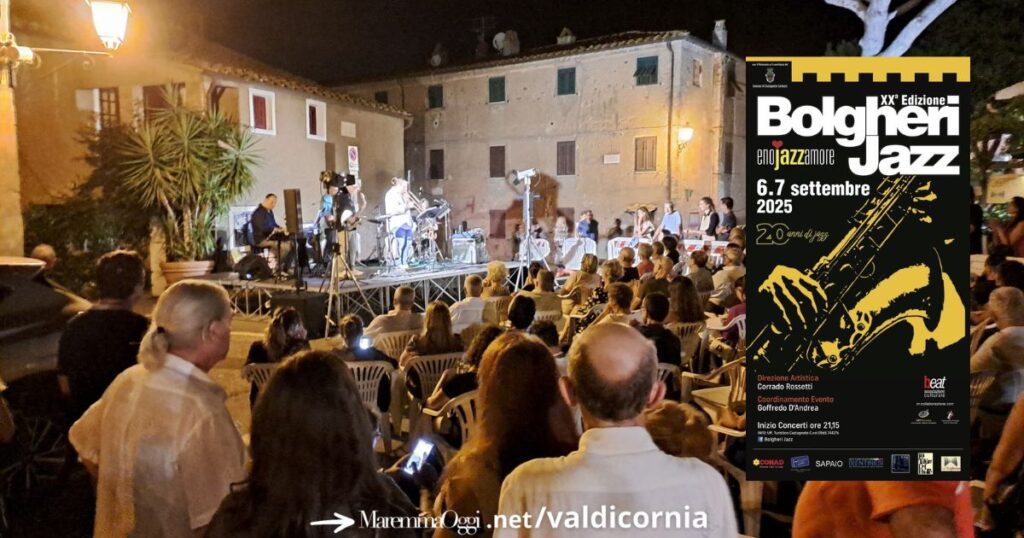 Torna Bolgheri jazz l'anteprima sabato 30 agosto