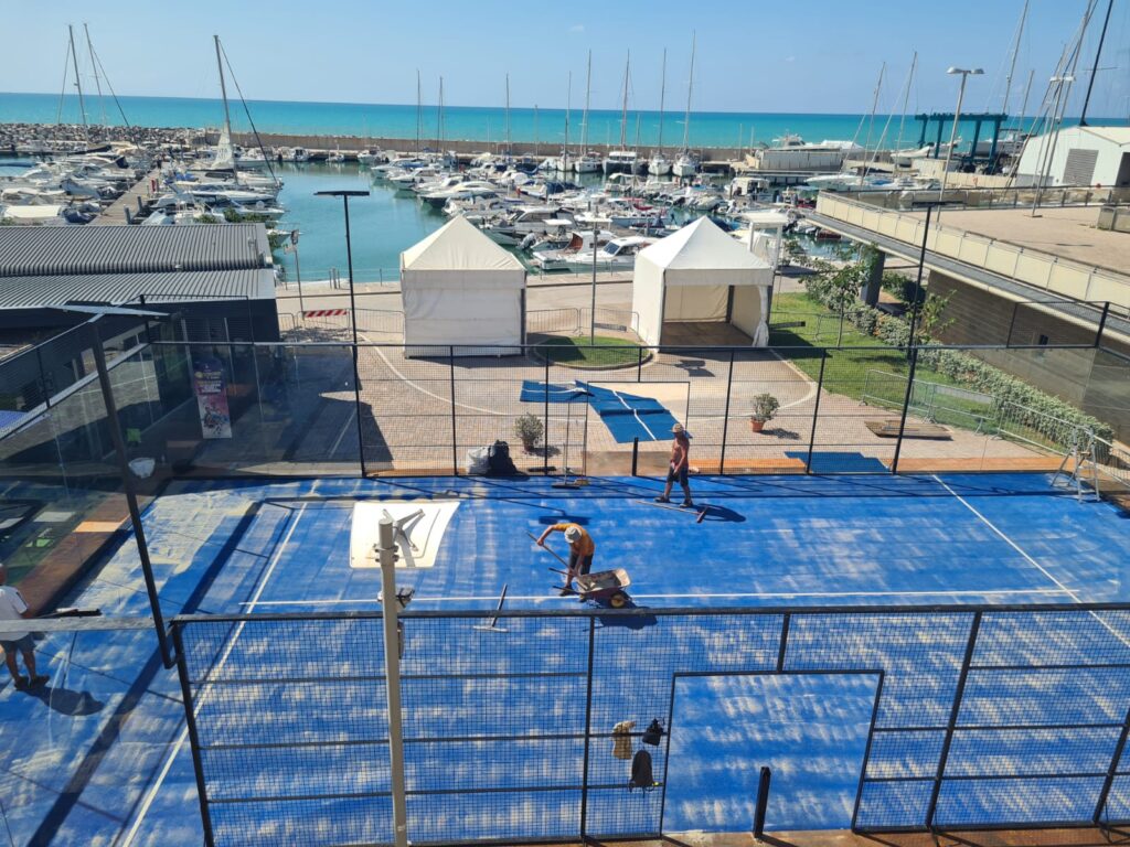 Il campo da Padel
