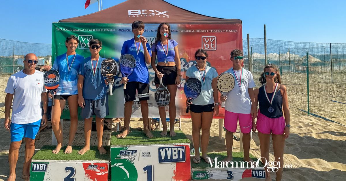 Eleonora Lanna e Riccardo Lattanzi sul podio dei campionati italiani