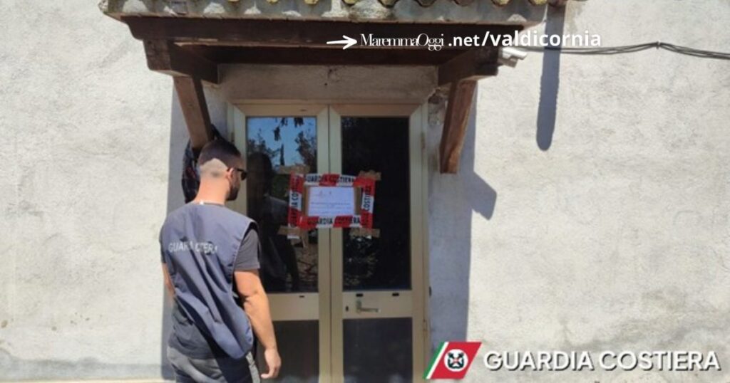 La Guardia costiera sequestra un'officina abusiva