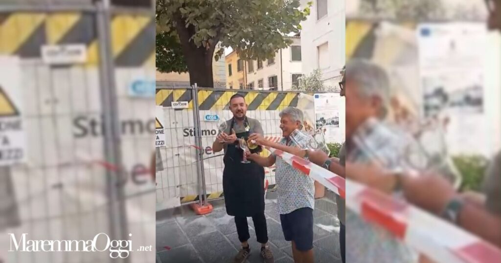 La sciabolata in piazza della Palma