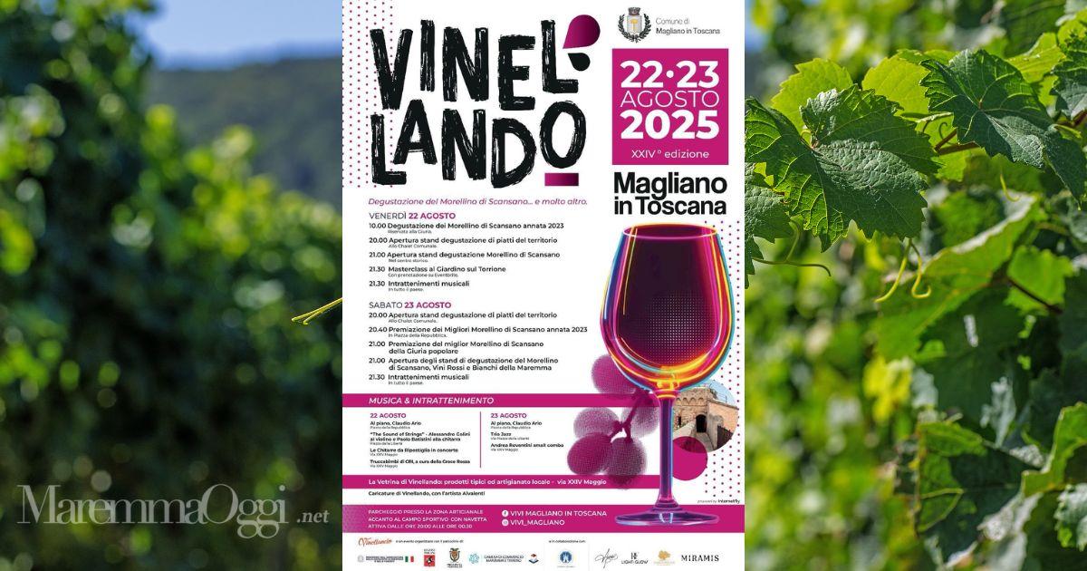 La locandina di "Vinellando"