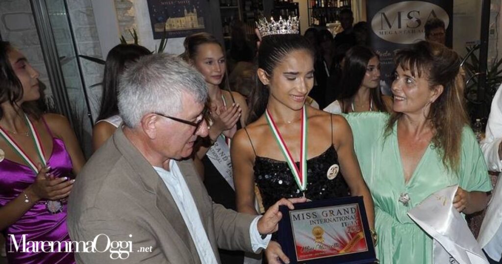 La premiazione di Matilde Poli Piscioneri