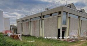 La palestra dell'Isis Ceccherelli di Piombino