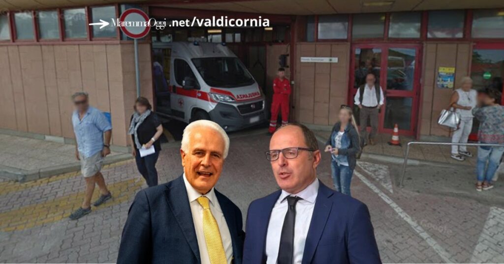 Il pronto soccorso del Villamarina, Eugenio Giani e Marco Landi