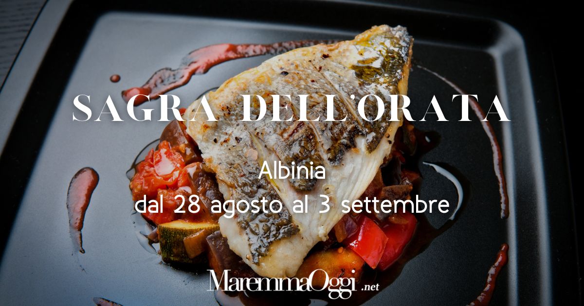 La foto di copertina della sagra dell'orata