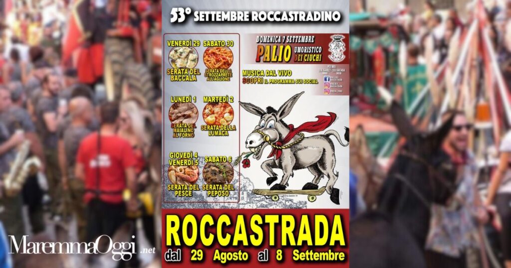 La locandina del Settembre roccastradino