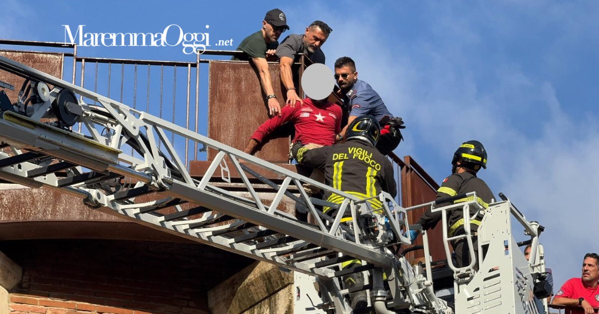 Il momento del salvataggio