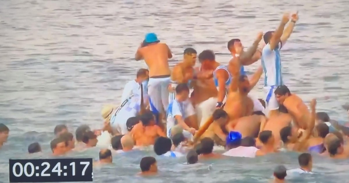 Un'immagine tratta dalla diretta di Tv9