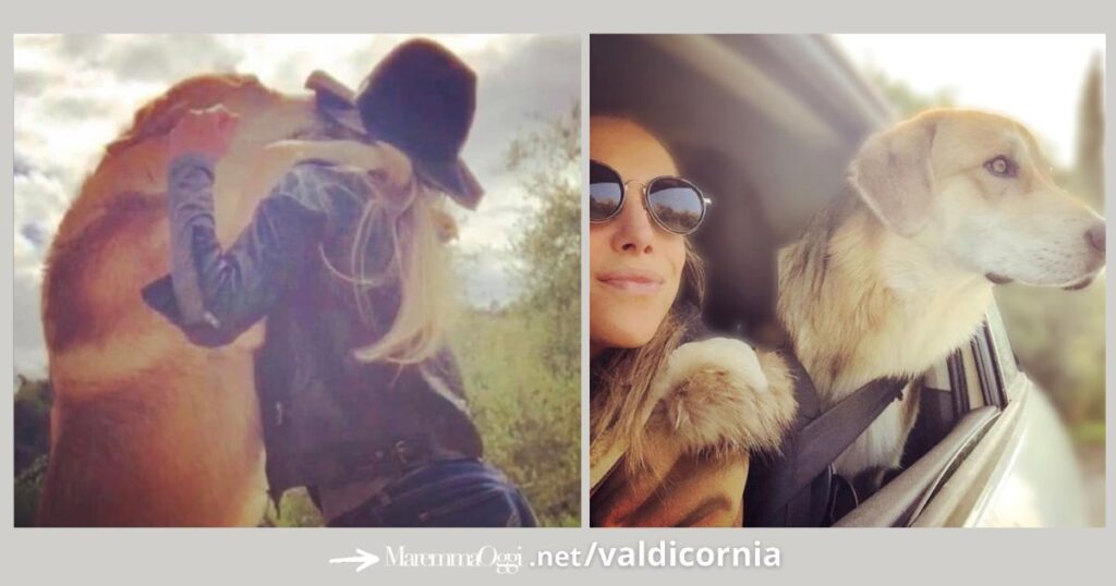 Elena Antonelli e il suo amato labrador Gully