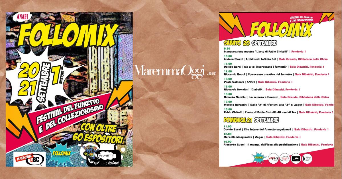 La locandina e il programma degli appuntamenti