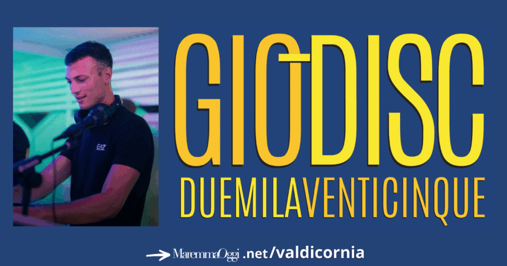 Giò Disc 2025, nel riquadro il Dj William Galletti