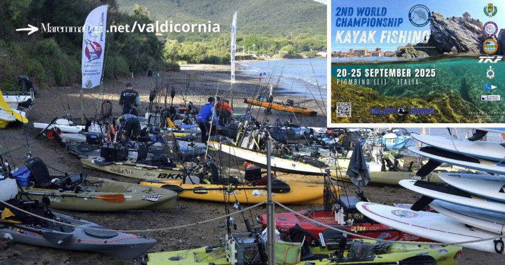 Secondo campionato mondiale di pesca in Kajak