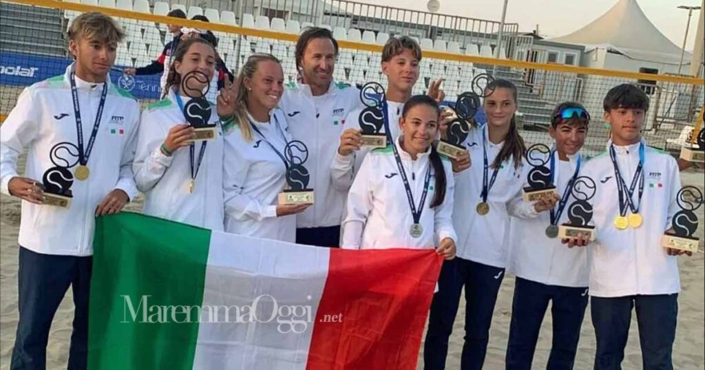 La nazionale giovanile in trionfo a Creta