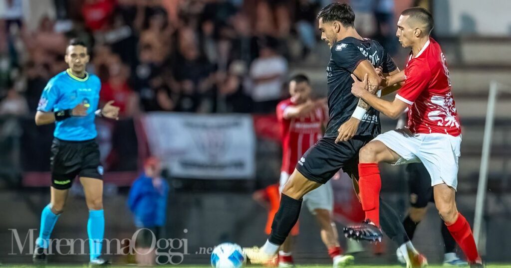 Carlotti in azione (foto Aldo Giuliani per MaremmaOggi)