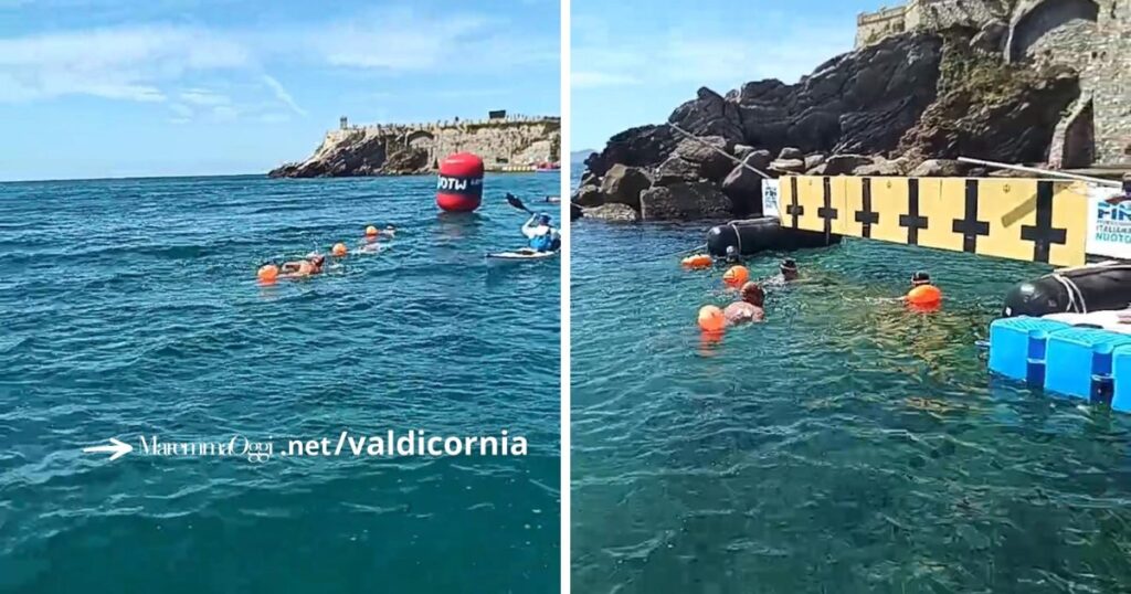 L'arrivo a Piombino di Andrea Lanari