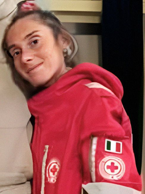 Elena Antonelli, volontaria della Croce Rossa Buggiano-Montecatini