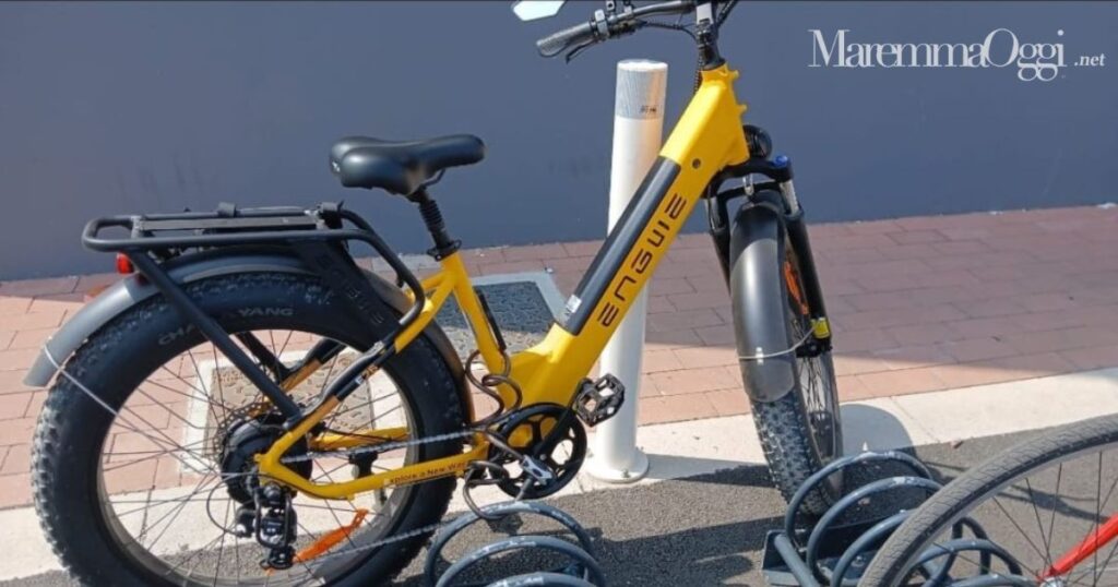 La bicicletta rubata in via Orcagna