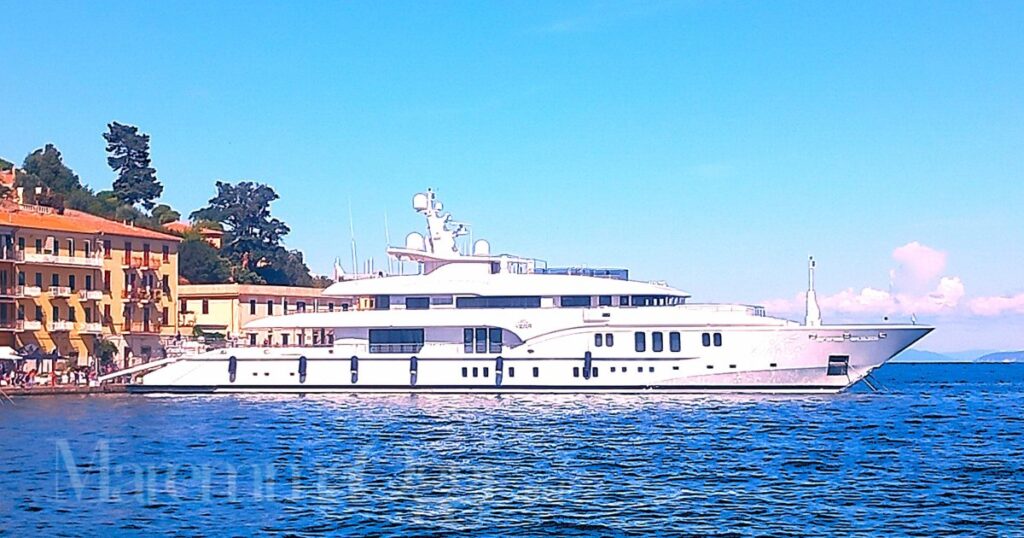 Il Lady Vera per il film Eternity a Porto Santo Stefano