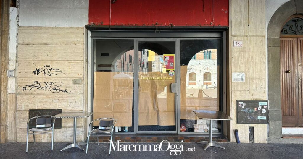 La Libreria Palomar chiusa