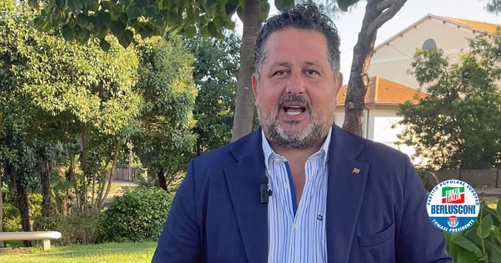Luca Agresti è candidato per Forza Italia alle elezioni regionali del 12 e 13 ottobre