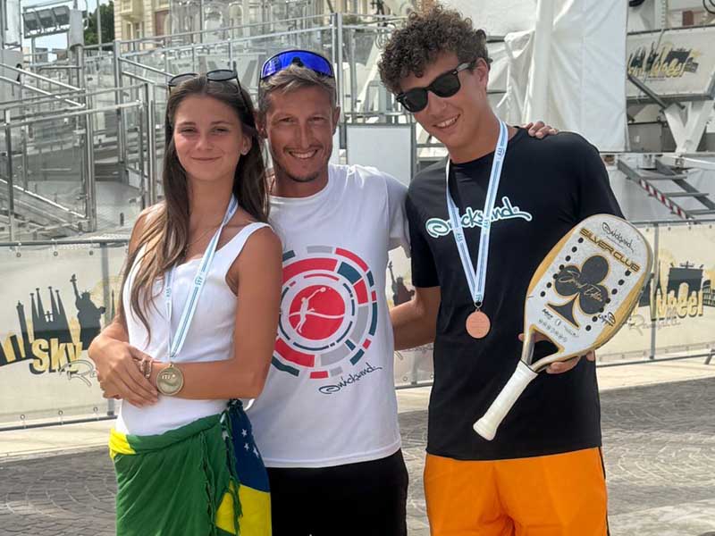 Alice Pepi e Tommaso Donnini con Luca Capone