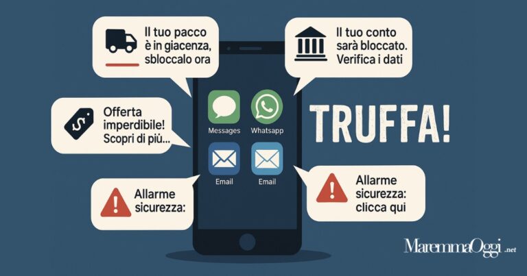 Le truffe adesso arrivano sull'email e sul cellulare