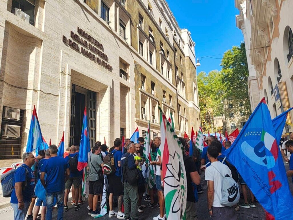 Un momento della manifestazione