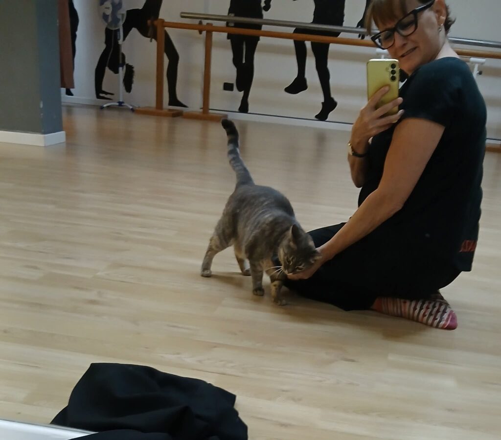 Rosita Morelli con Rucola
