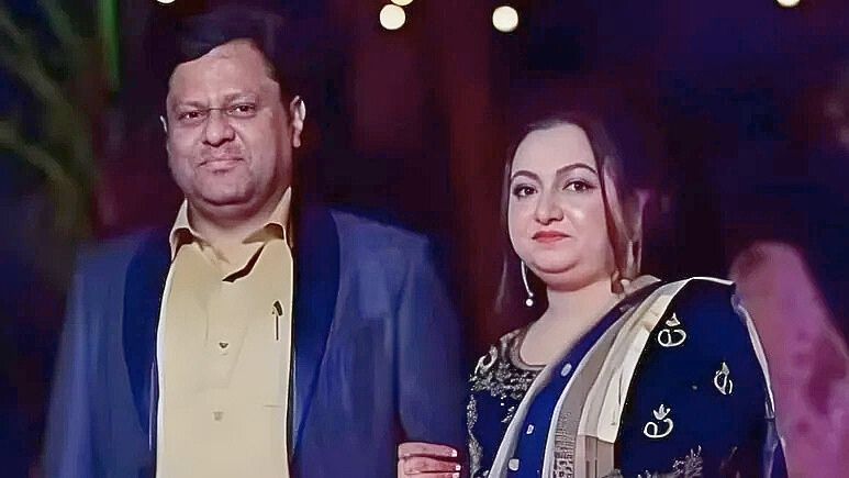 Javed Akhta e la moglie Nadra