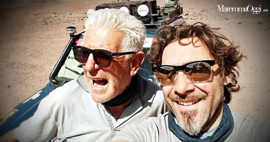 A sinistra Roberto Righetti e a destra Lamberto Stefanelli