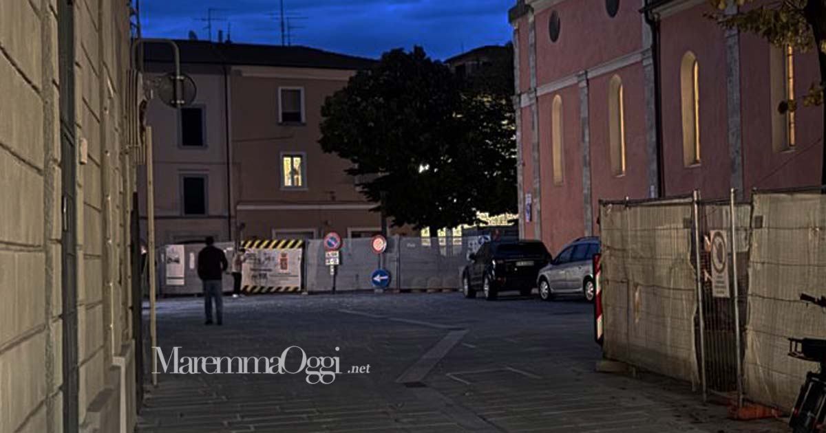 Via Garibaldi al buio