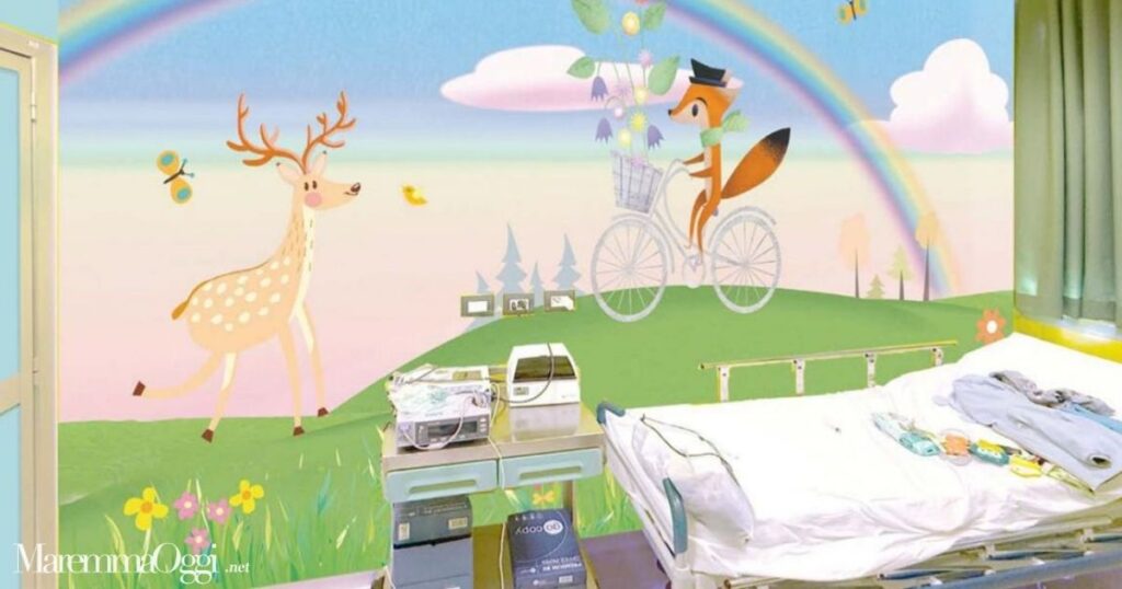 Il progetto pittorico per il pronto soccorso pediatrico