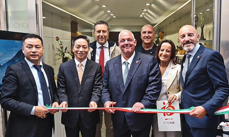 L'inaugurazione dello spazio espositivo in via San Martino