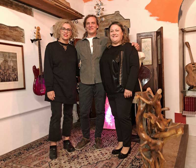 Francesco Bonfanti con la sindaca Jessica Pasquini