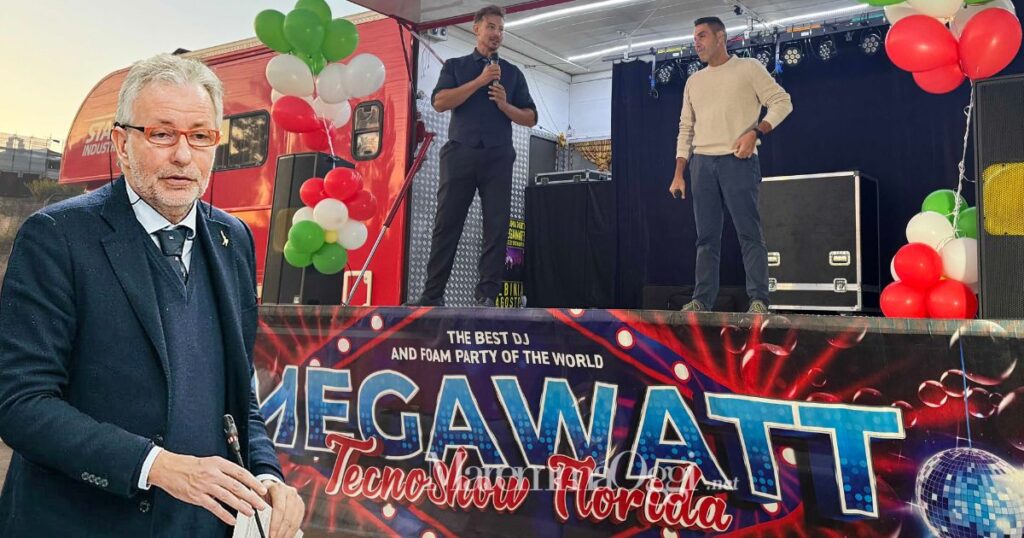 L'ex commissario della Lega di Grosseto, Massimiliano Baldini e il generale Vannacci a Grosseto con Vasellini