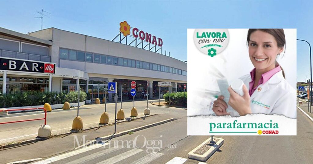 Il Conad di via Clodia. Le parafarmacie Conad assumono