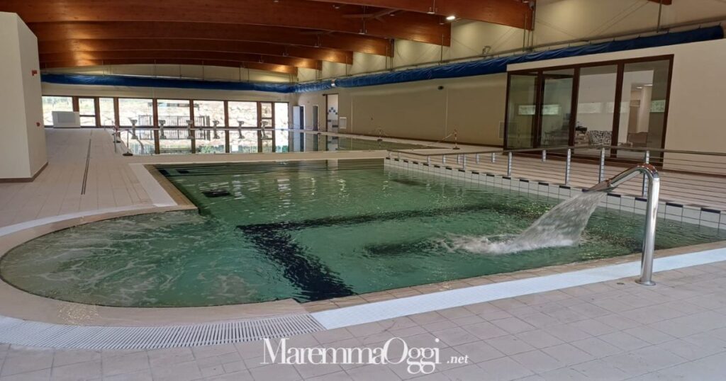 La piscina geotermica di Bagnore