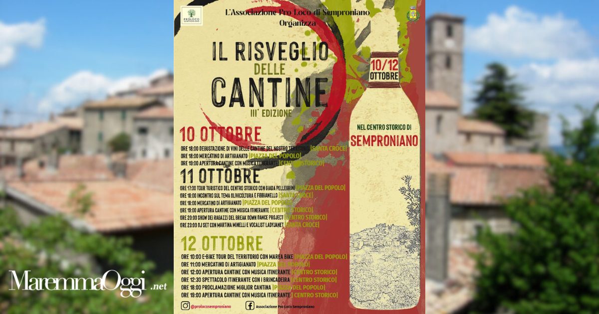 La locandina di "Il risveglio delle cantine"