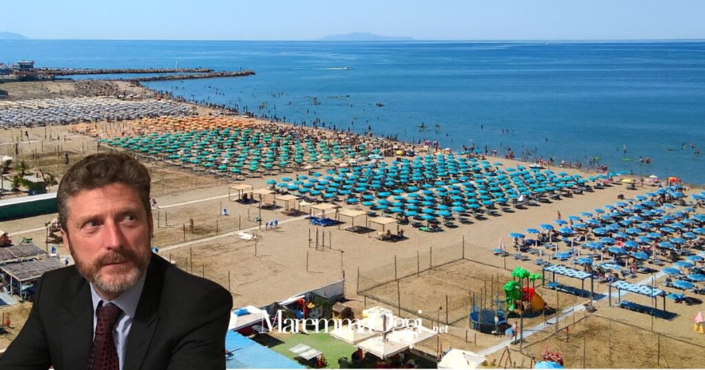 Stabilimenti balneari a Marina di Grosseto e Paolo Mazzetti, presidente dei commercialisti di Grosseto