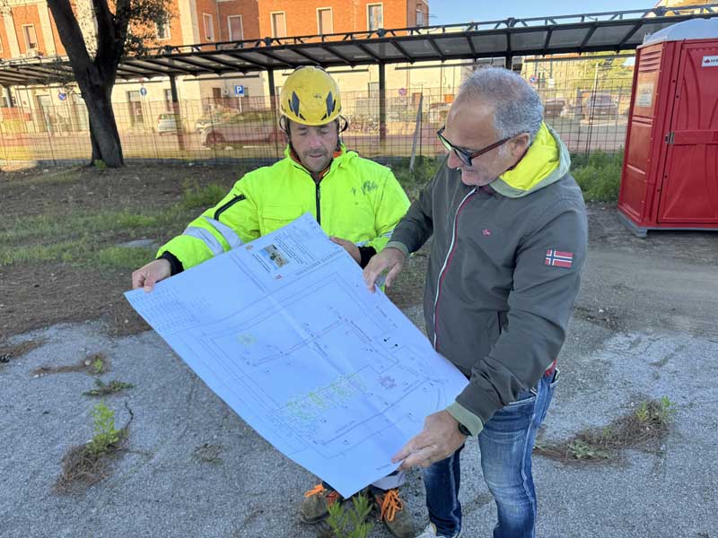 Il progetto di riqualificazione dell'area