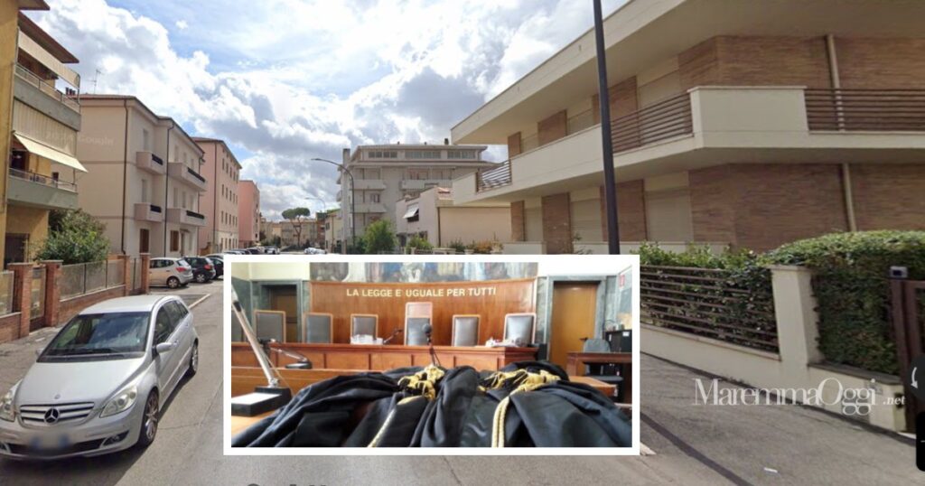 Via Latina, dove l'avvocato Fabbri è stato pestato. Arriva la solidarietà dell'ordine degli avvocati del Foro di Grosseto