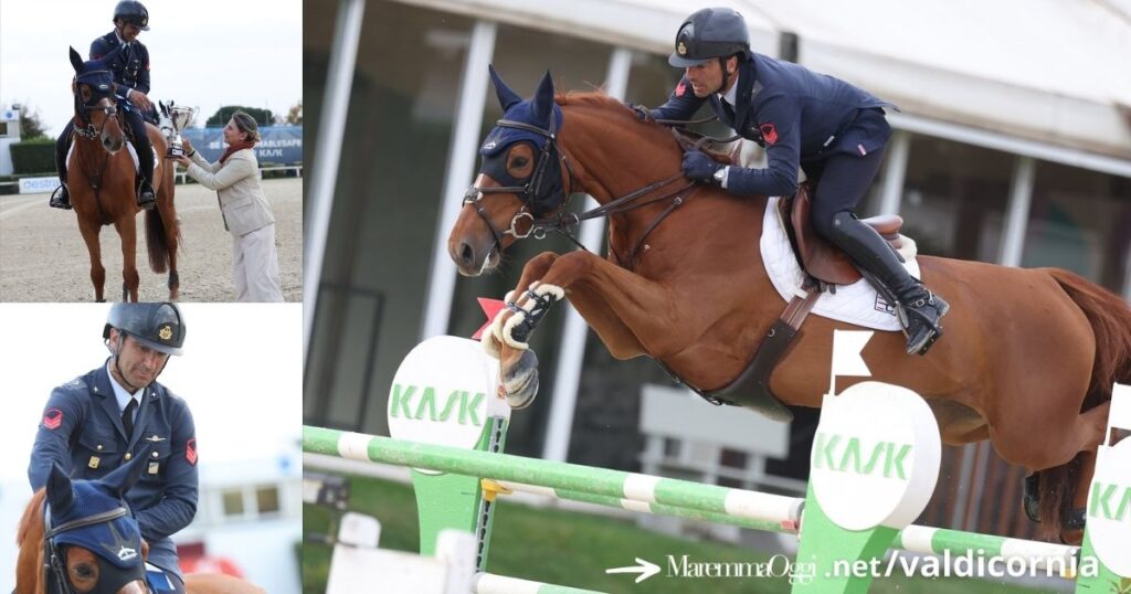 Emilio Bicocchi vince il GP 145 con Hemeralde d'Aragonne