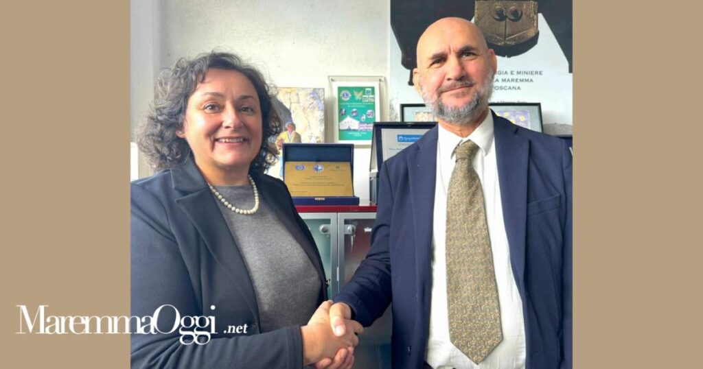 La presidente Fabiola Favilli ed il neo direttore Salvatore Livrieri Console