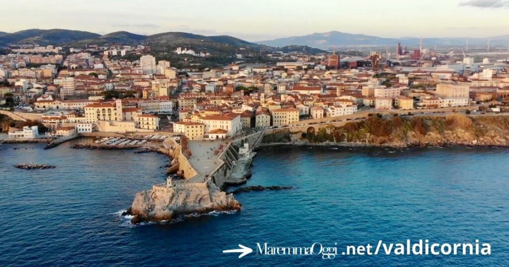 Una veduta di Piombino