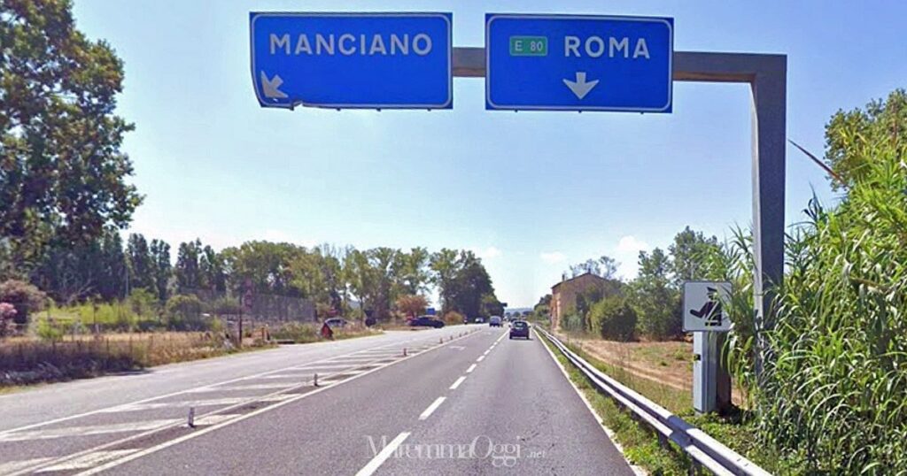 L'autovelox sull'Aurelia alle Quattro strade