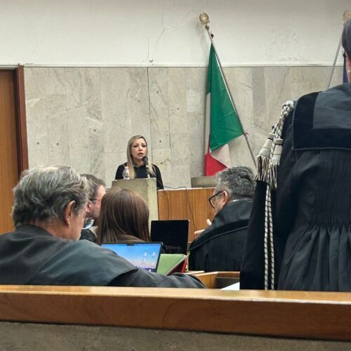 Carolina Alejandra Allegri in aula